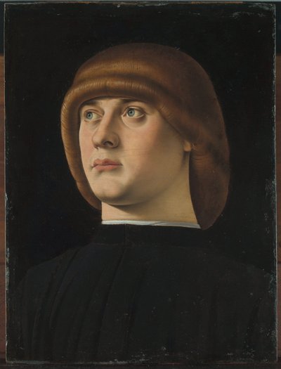 Ritratto di un giovane uomo da Jacometto Veneziano
